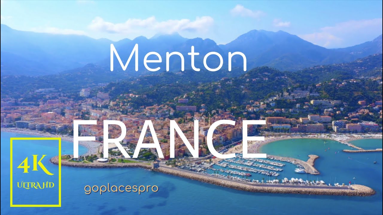 Menton France in 4K Ultra HD