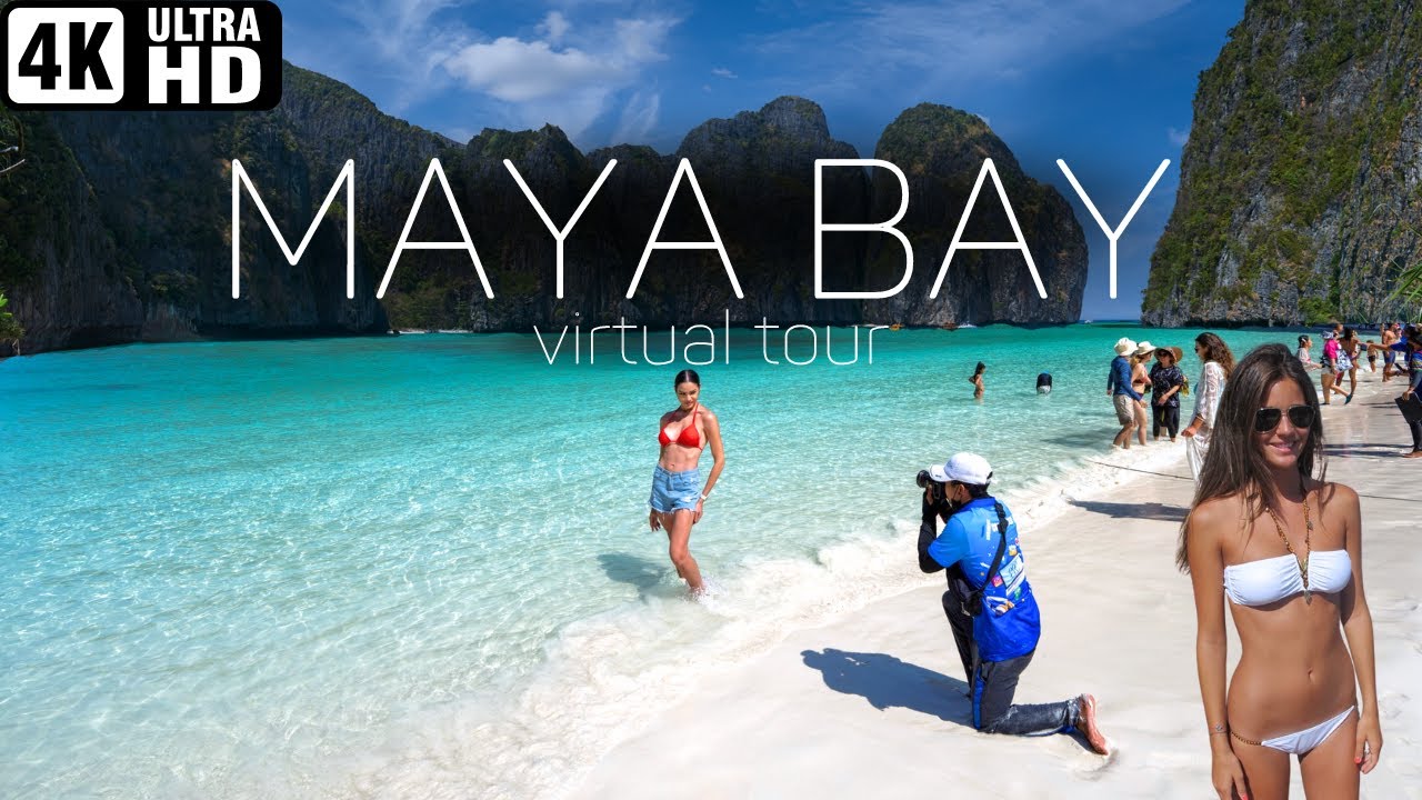 MAYA BAY - STUNNING BEAUTY OF NATURE. Iconic beach in Krabi, Thailand  [sub]