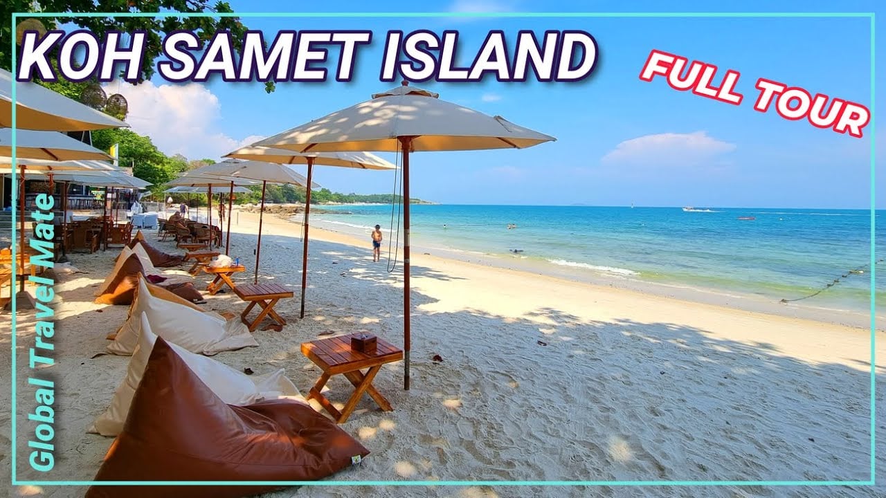 KOH SAMET Island - Amazing Tropical Paradise Beaches 🇹🇭 Thailand 4K