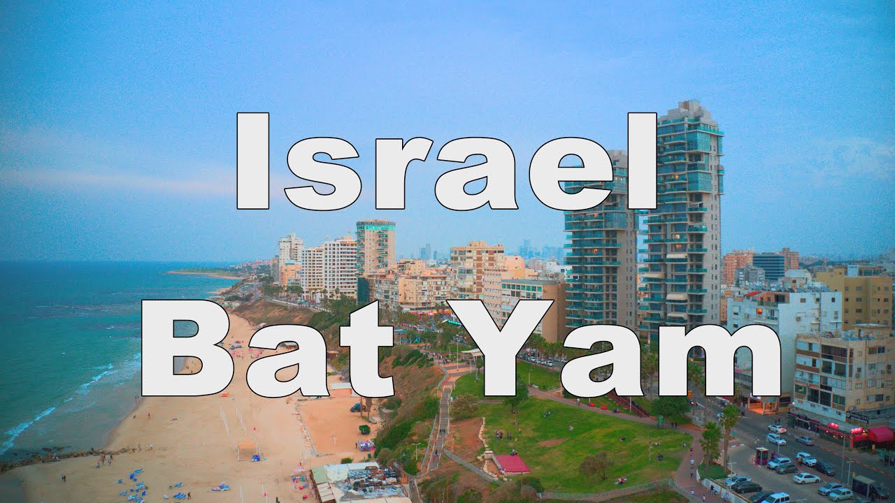 Israel   Bat Yam  2020  4k   MAVIC 2 PRO
