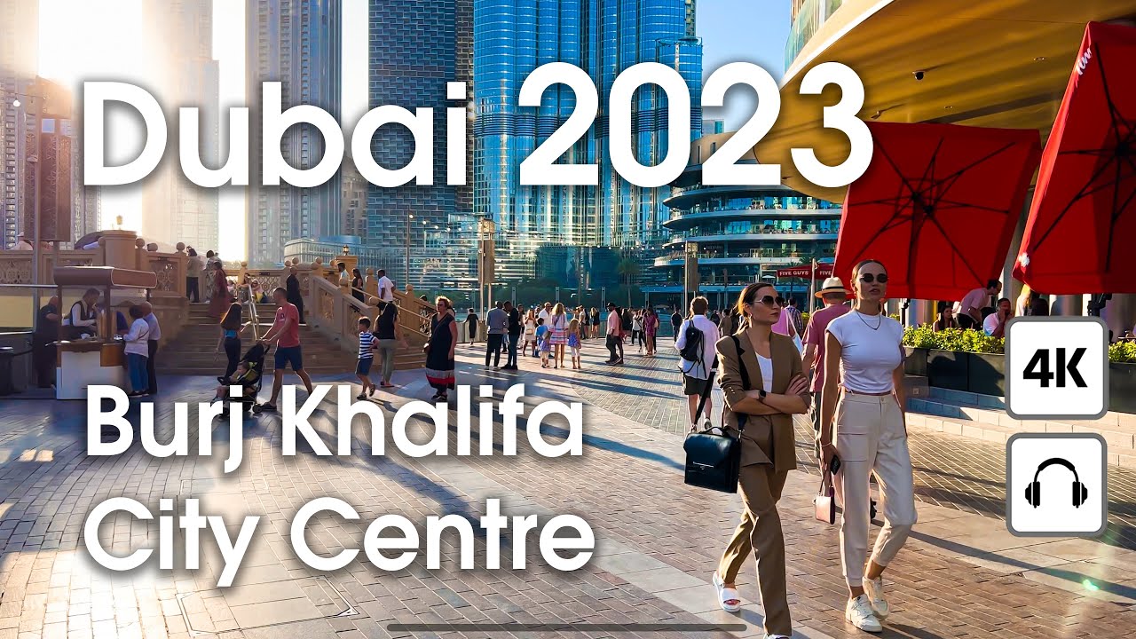 Dubai 🇦🇪 Burj Khalifa City Centre [ 4K ] Walking Tour