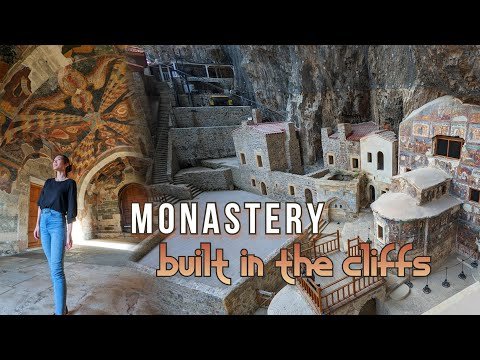 Sumela Monastery hidden high on a steep cliff | TRABZON, TURKEY