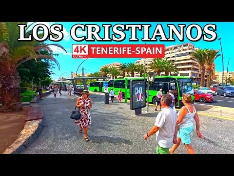 TENERIFE - LOS CRISTIANOS | Look at the Current Appearance in this Area 👀 4K Walk ● October 2024