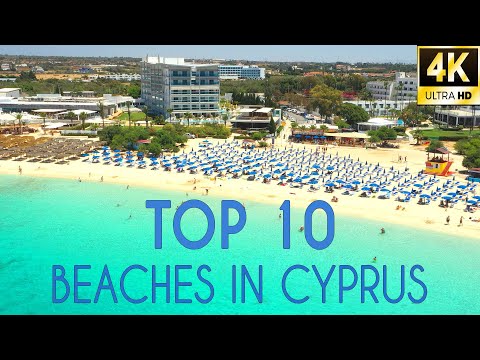 The 10 Best Beaches in Cyprus |  4K Drone review