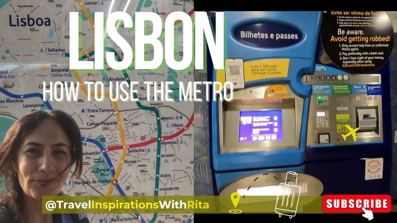 🔴 LISBON Metro | How to Buy Tickets and Get Around