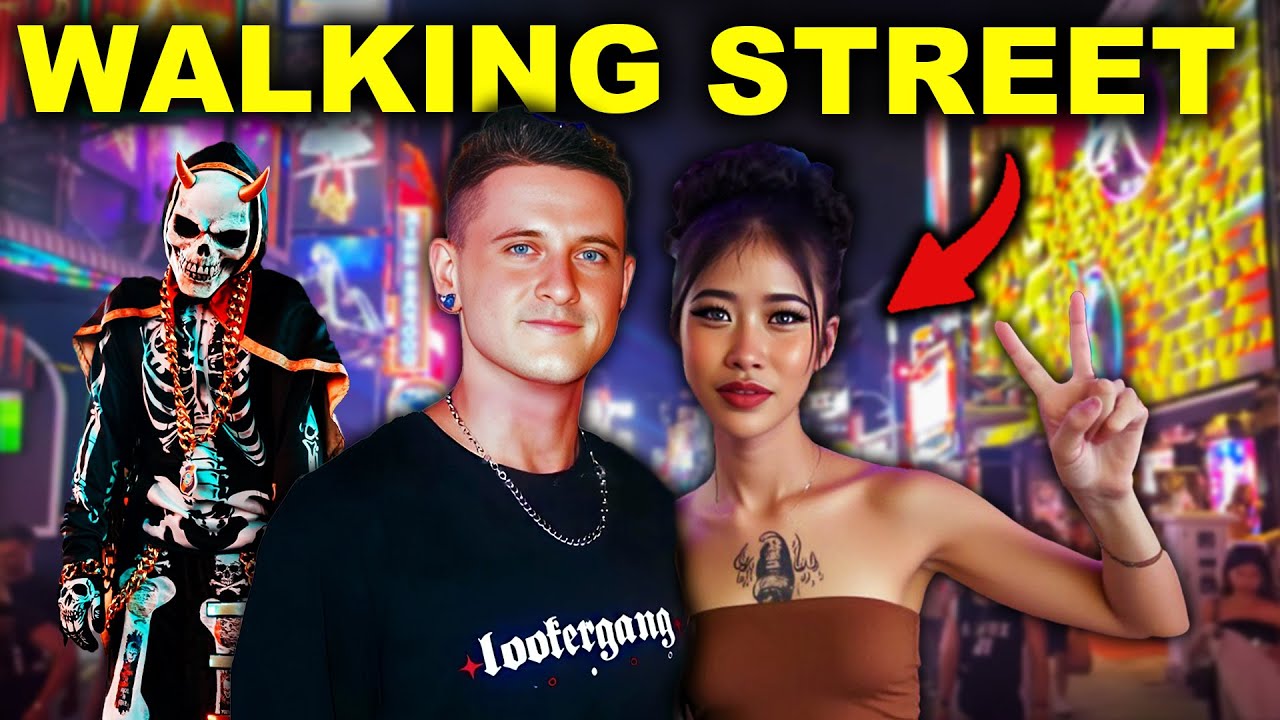 Walking Street Nightlife in Pattaya Thailand!!