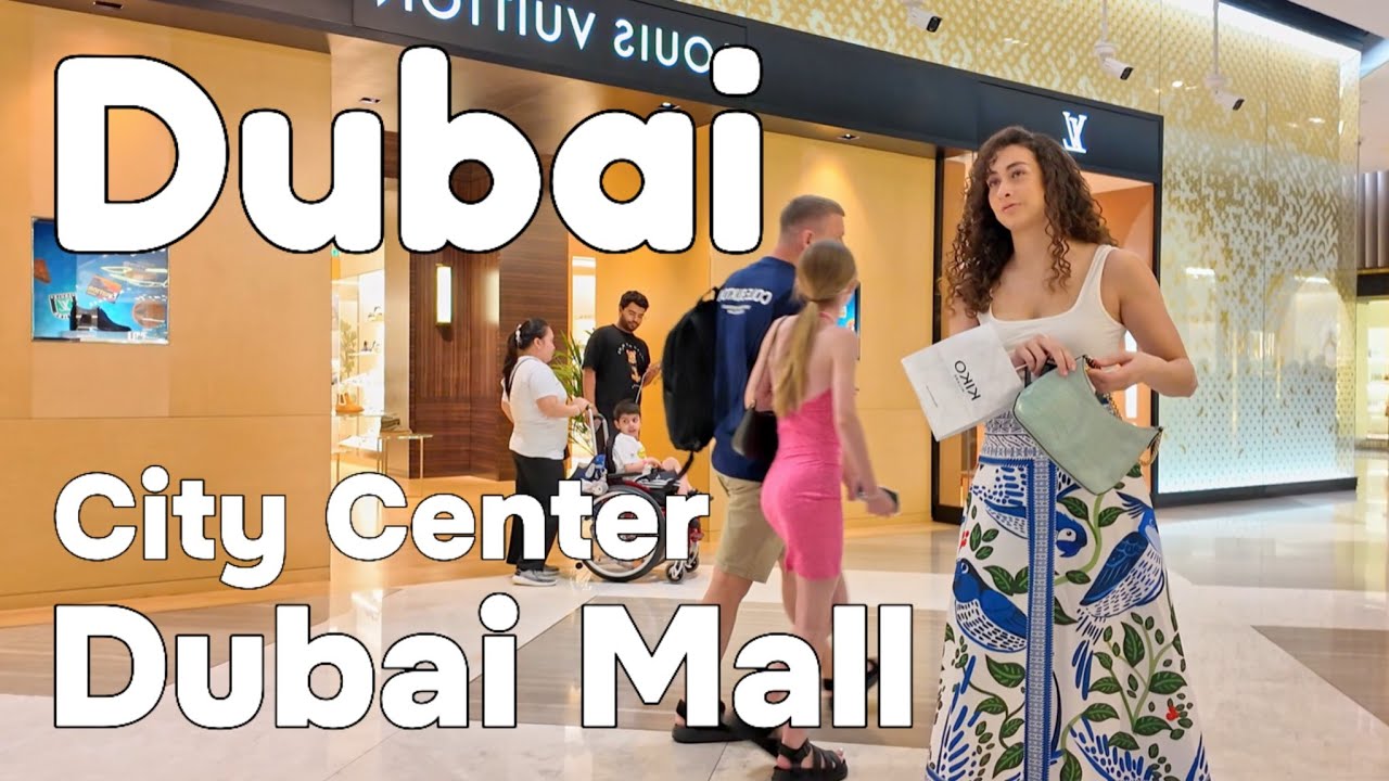Dubai 🇦🇪 Amazing Dubai Mall, Downtown Dubai [4K] Walking Tour