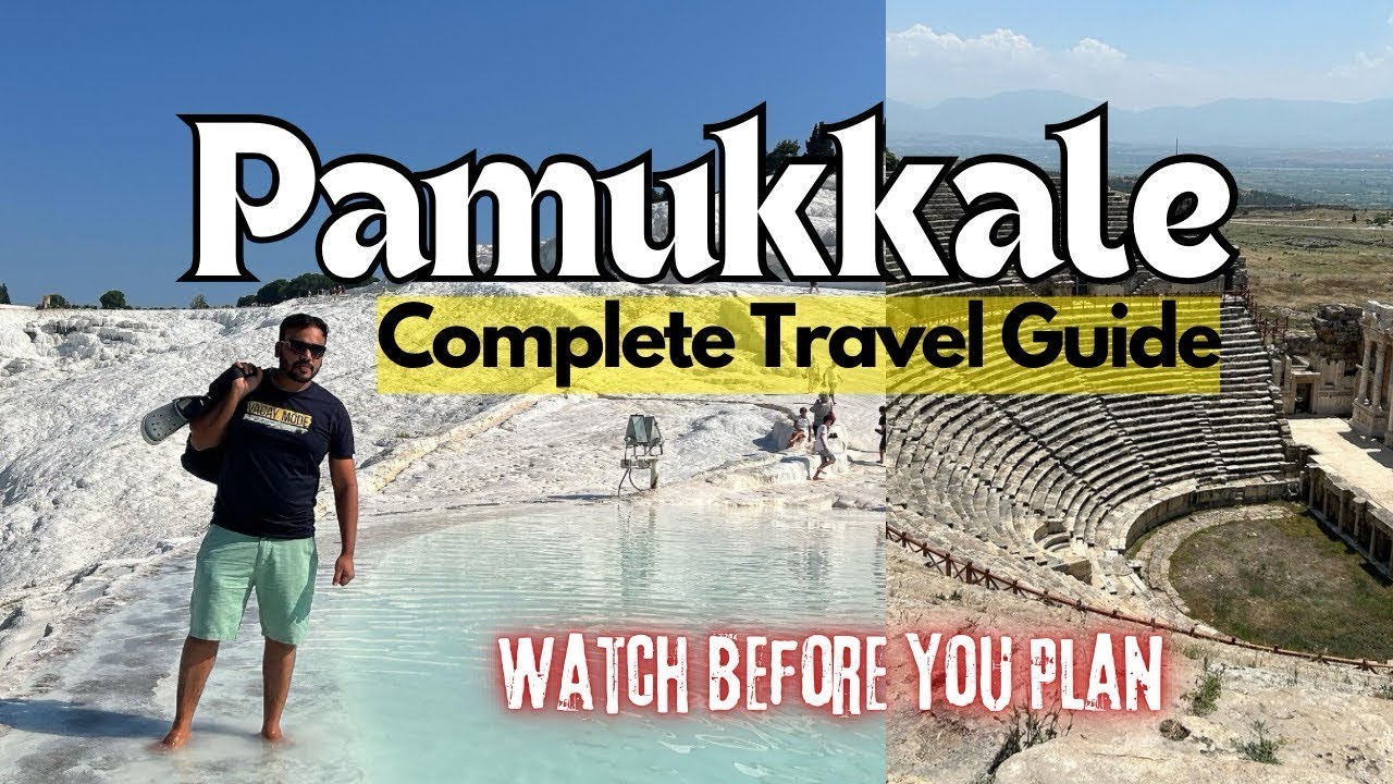 Pamukkale Travel Guide 2024 l Thermal  Pools & Hierapolis | Pamukkale Turkey 🇹🇷