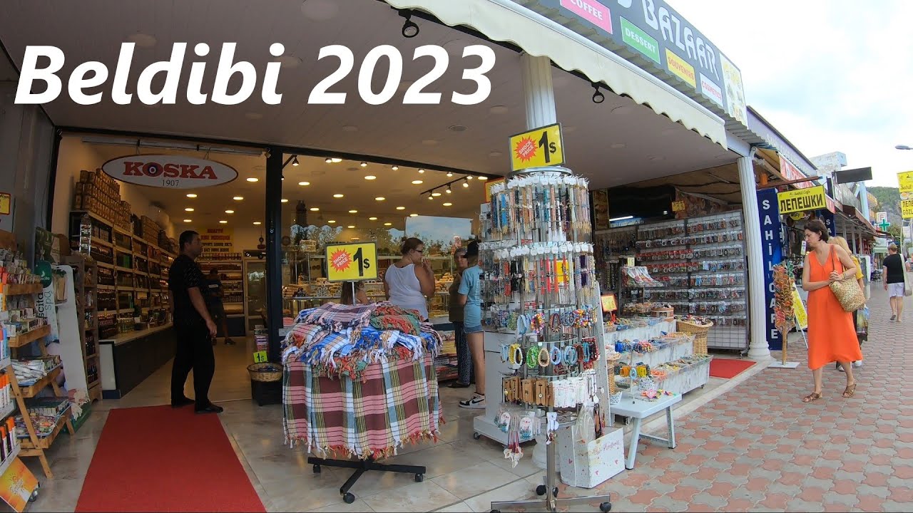 🇹🇷Beldibi Turkey - Walking Tour 2023