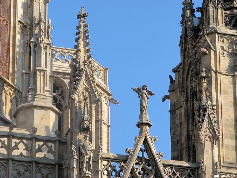 Spires of the Church of the Holy Cross