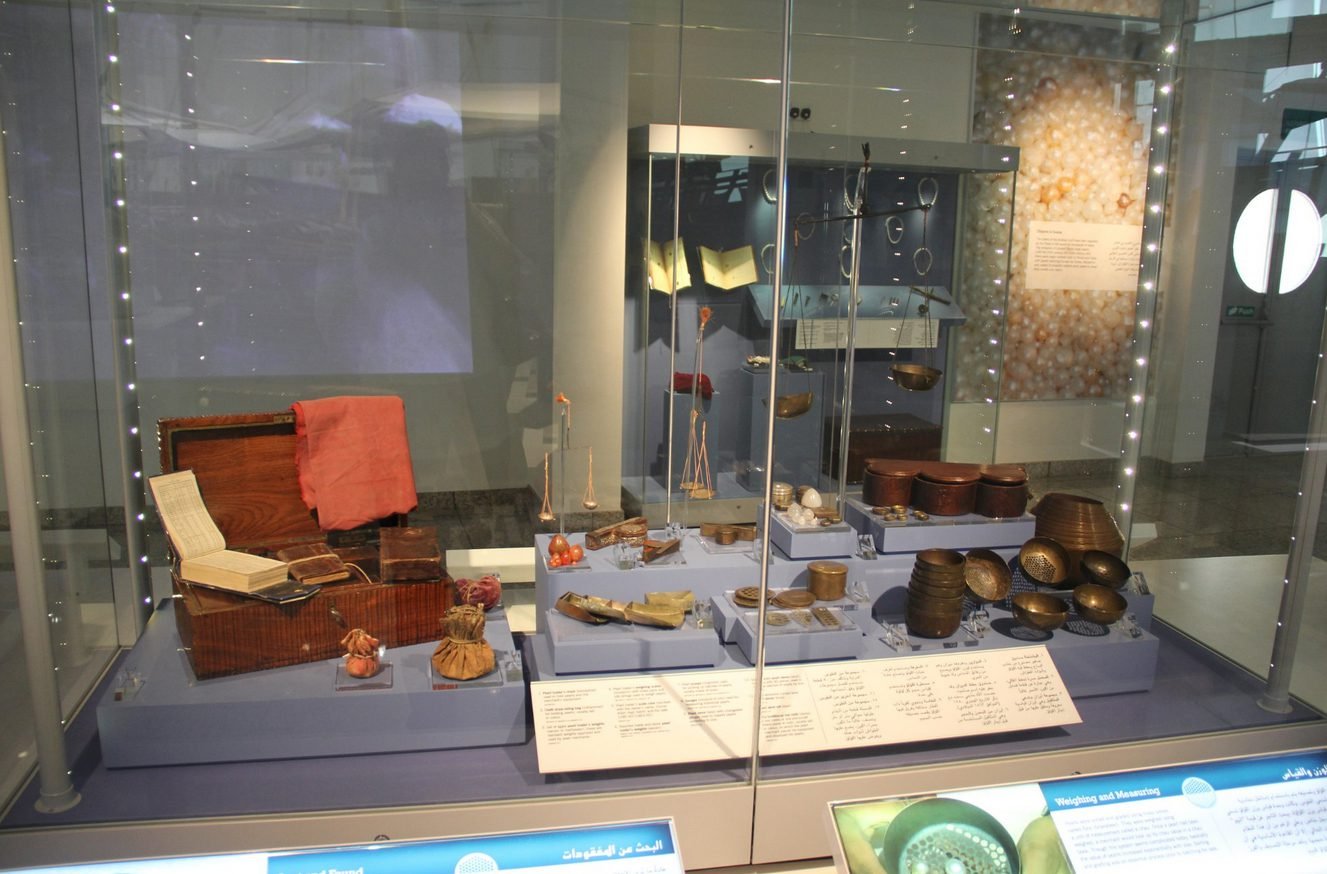 Exhibits in the museum