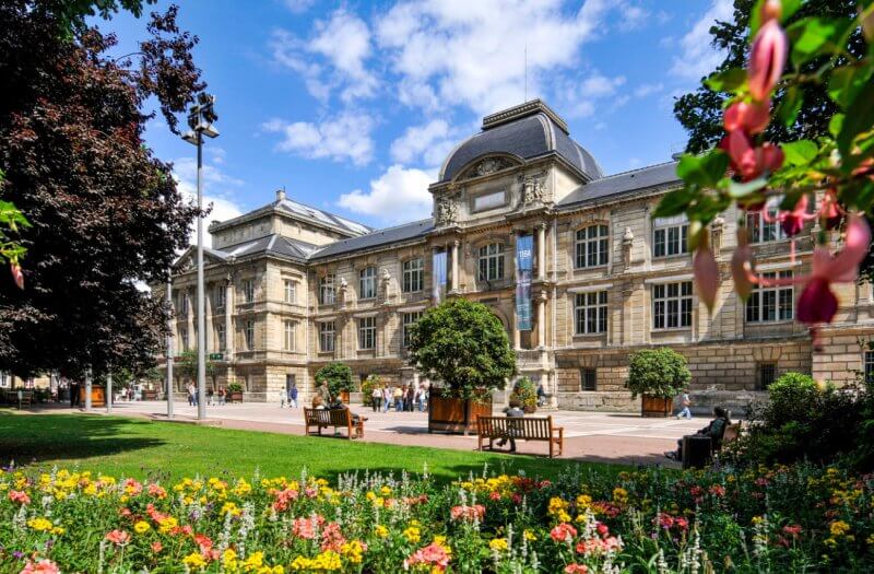 Photo: Museum of Fine Arts building in Rouen, France