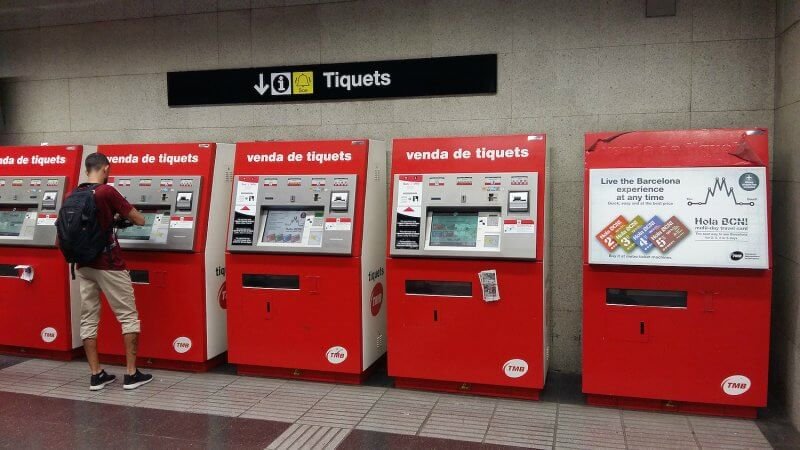 Ticket vending machines