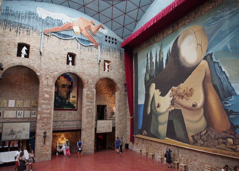 Hall of the Salvador Dali Theater-Museum