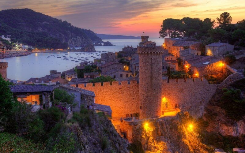 Fortress of Tossa de Mar, Spain Tossa de Mar Fortress