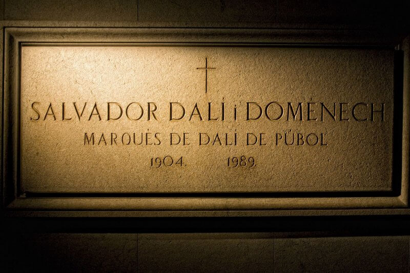 Crypt in the Salvador Dali Museum