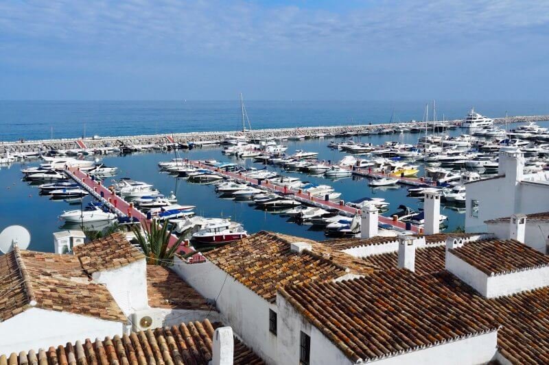 Buildings in Puerto Banus