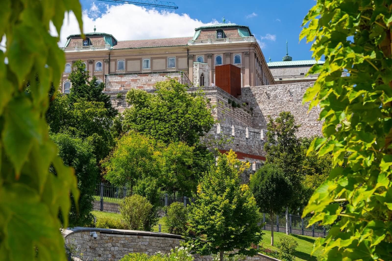 Royal Palace Gardens, Budapest