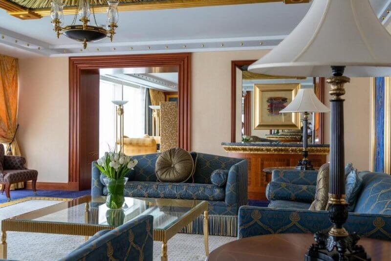 Photo: Diplomatic Suite with 3 Bedrooms at the Burj Al Arab Hotel