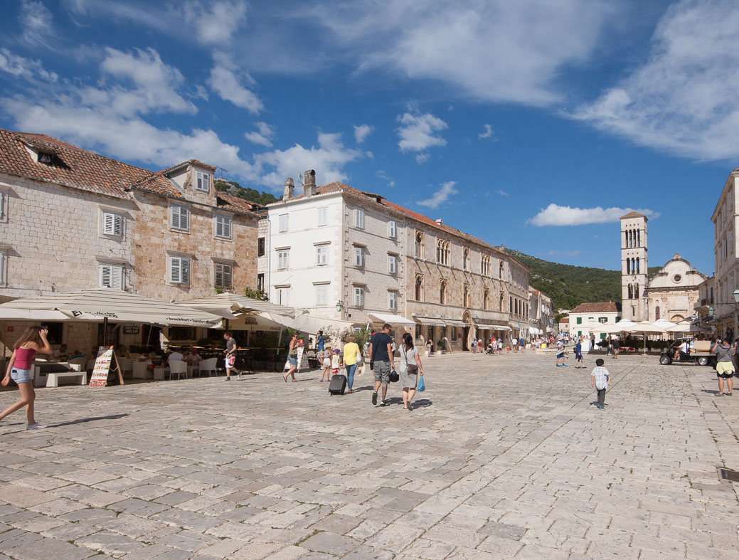 St. Stephen's Cathedral in the center of the capital St. Stephen's Cathedral in Hvar