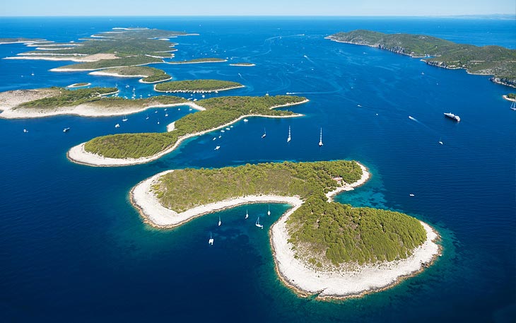 Pictured Paklin Islands, Croatia Paklin Islands