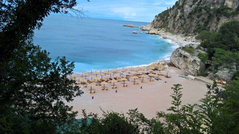 Rejevici Beach in Montenegro