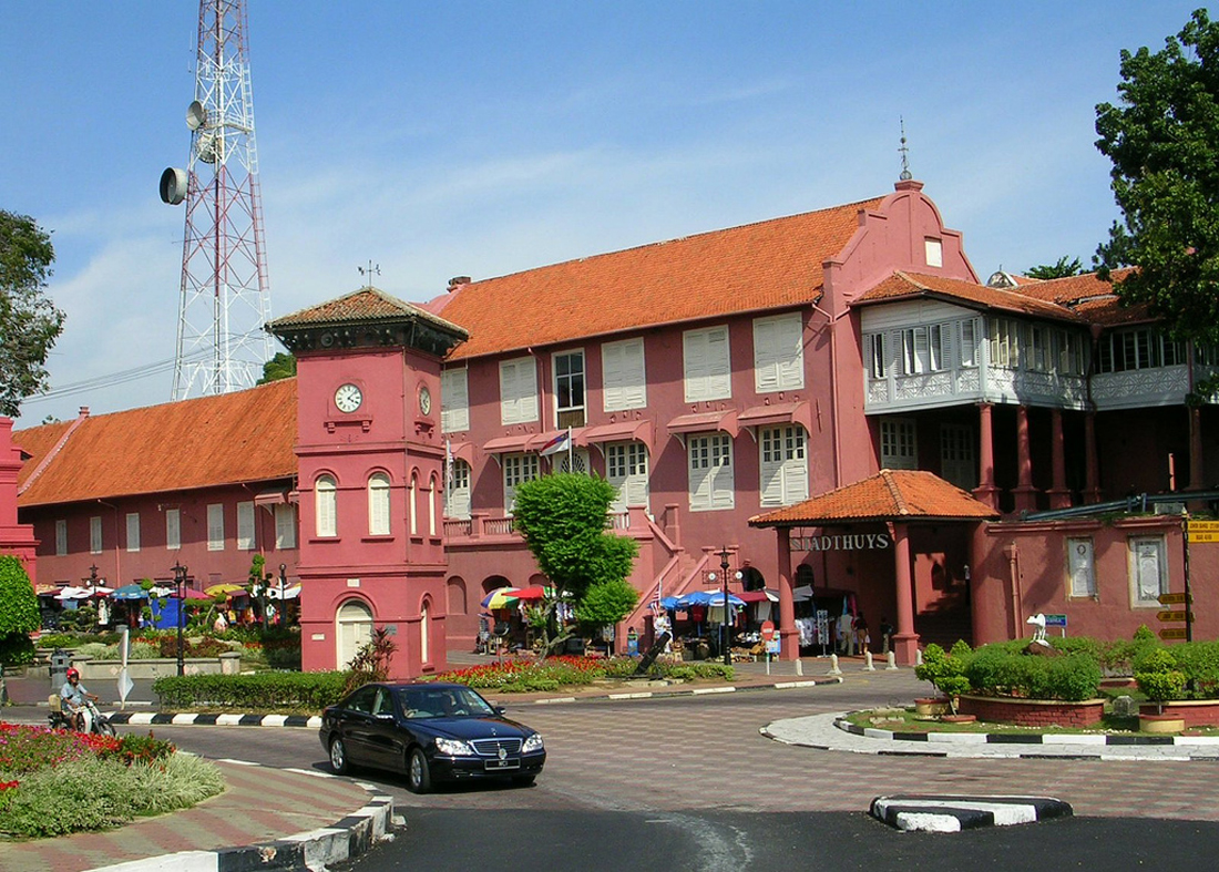 Photo of Stadhuis Town Hall in Malacca's Red Square Stadhuis Town Hall on Red Square