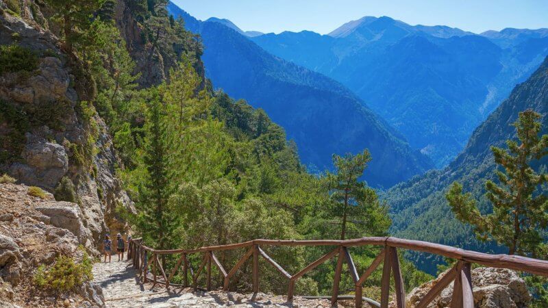 Views in the Samaria Gorge