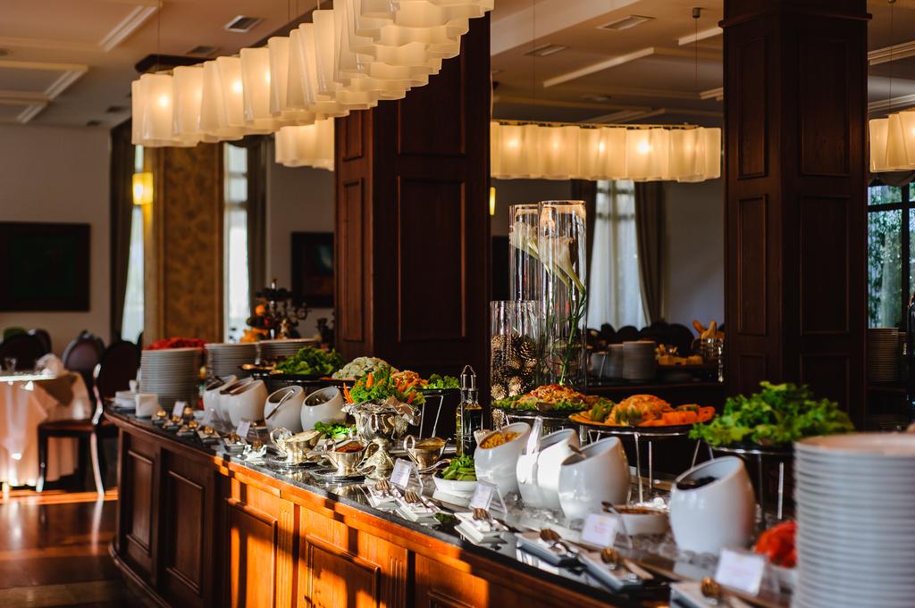 Breakfast buffet at the hotel Breakfast at the all inclusive hotel