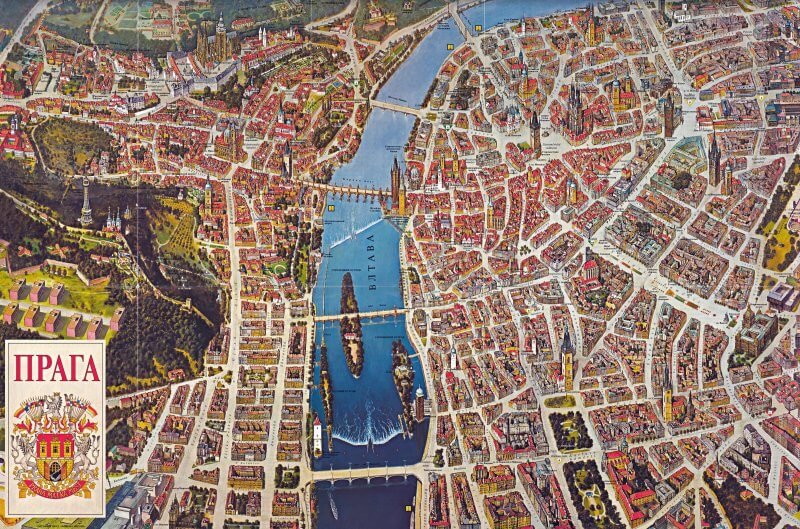 Prague City Map