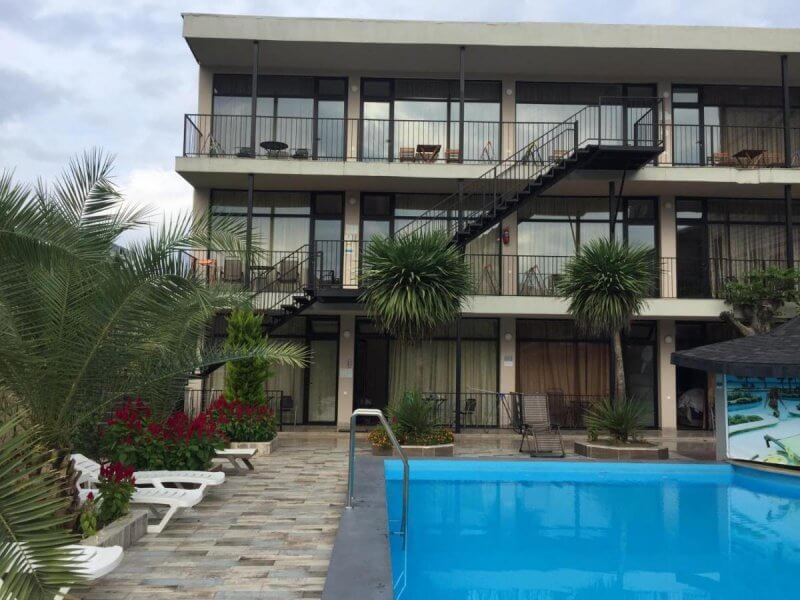Photo of the pool in front of the Kobuleti Georgia Palace Hotel & Spa Kobuleti Georgia Palace Hotel & Spa