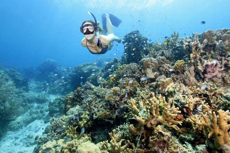 Snorkeling on the Similasnky islands