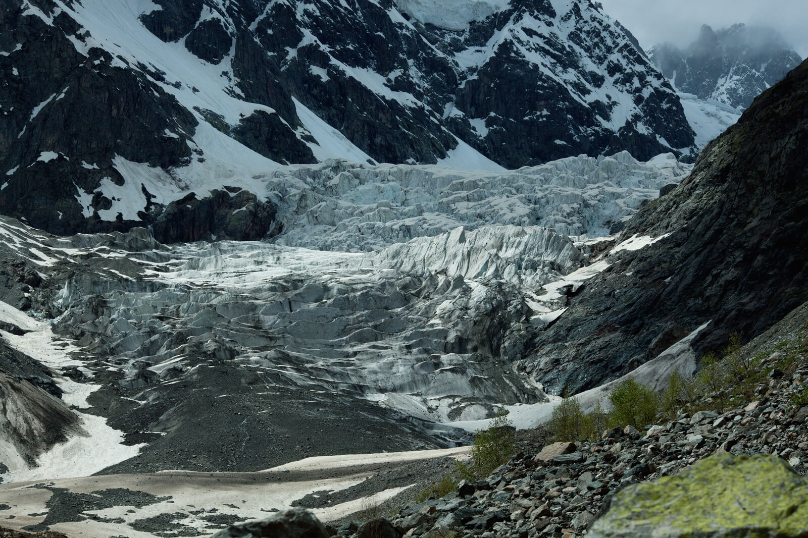 Chalaadi Glacier Georgia, Mestia Chalaadi Glacier in Mestia