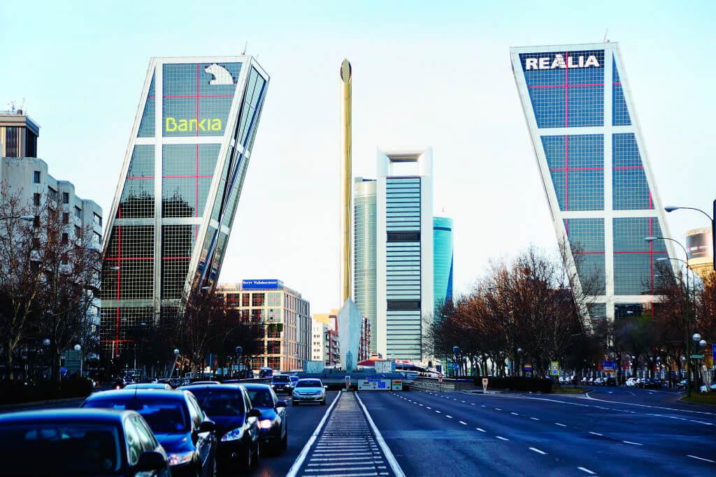 Gate of Europe, Madrid