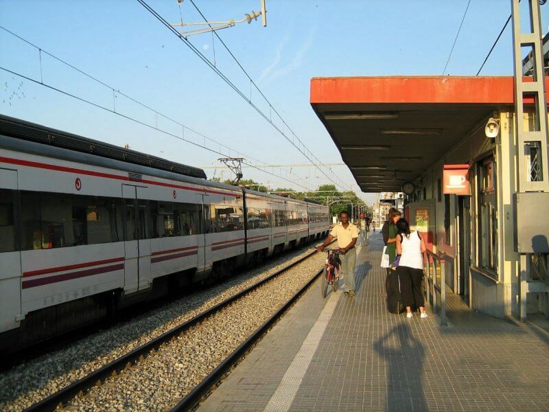 Calella Railway Station