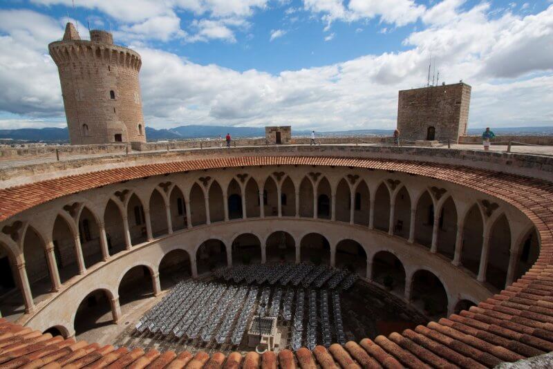 Bellevere Castle view