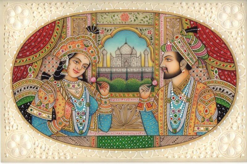 Shah Jahan and Mumtaz Mahal