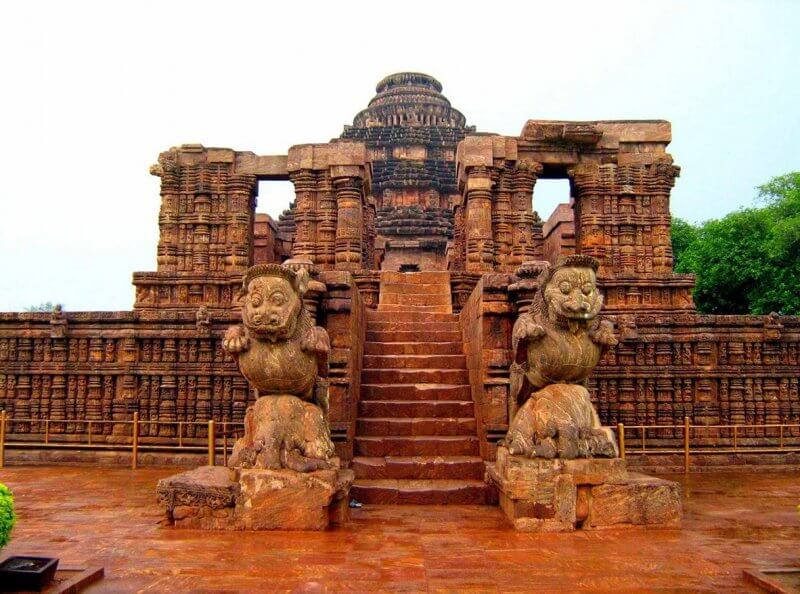 Entrance to the Temple of the Sun