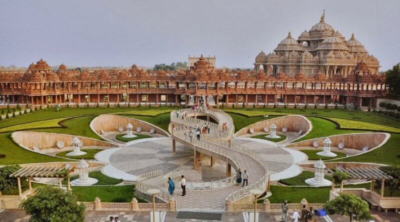 Akshardham Temple Panorama