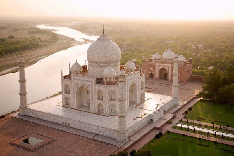 Taj Mahal view