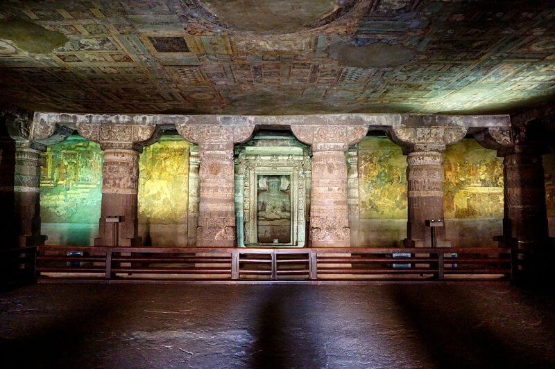 Cave No. 1 in Ajanta