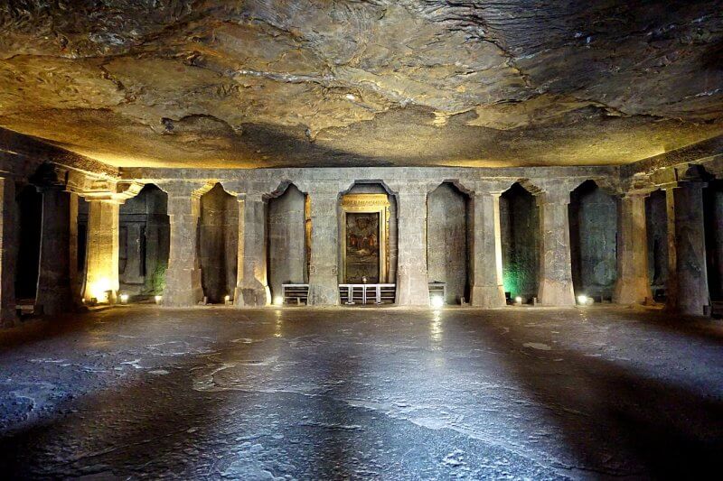 Cave No. 5 in Ajanta