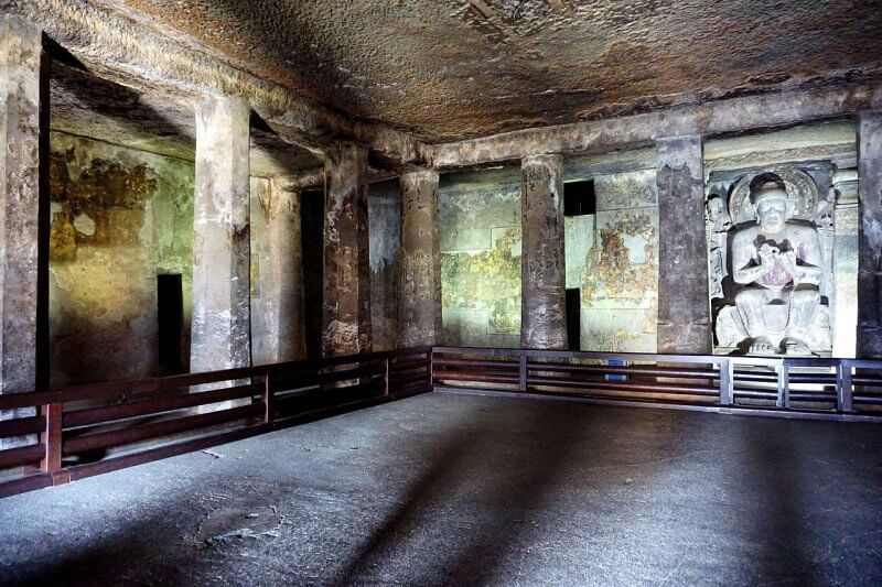 Cave No. 16 in Ajanta