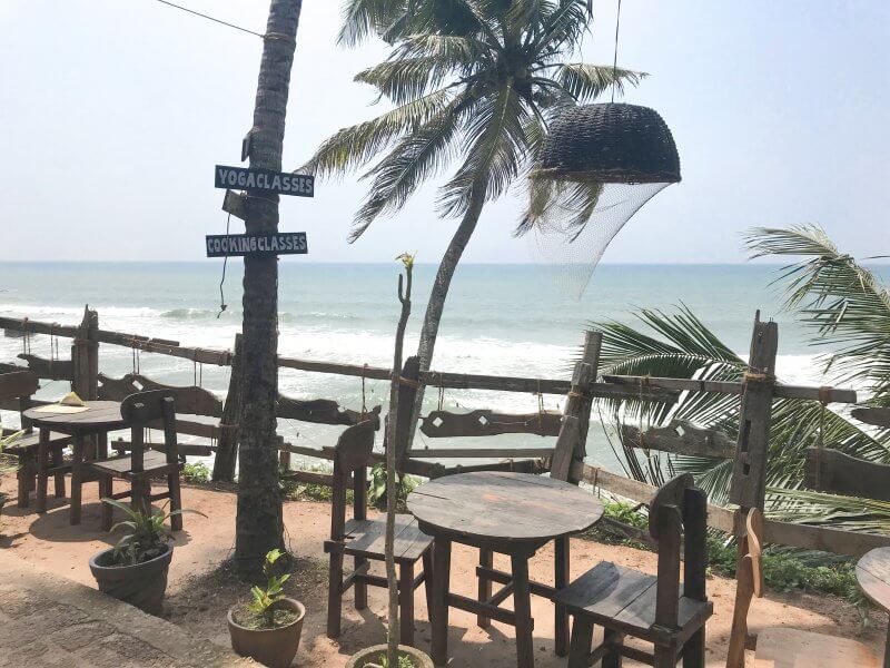 Cafe in Varkala