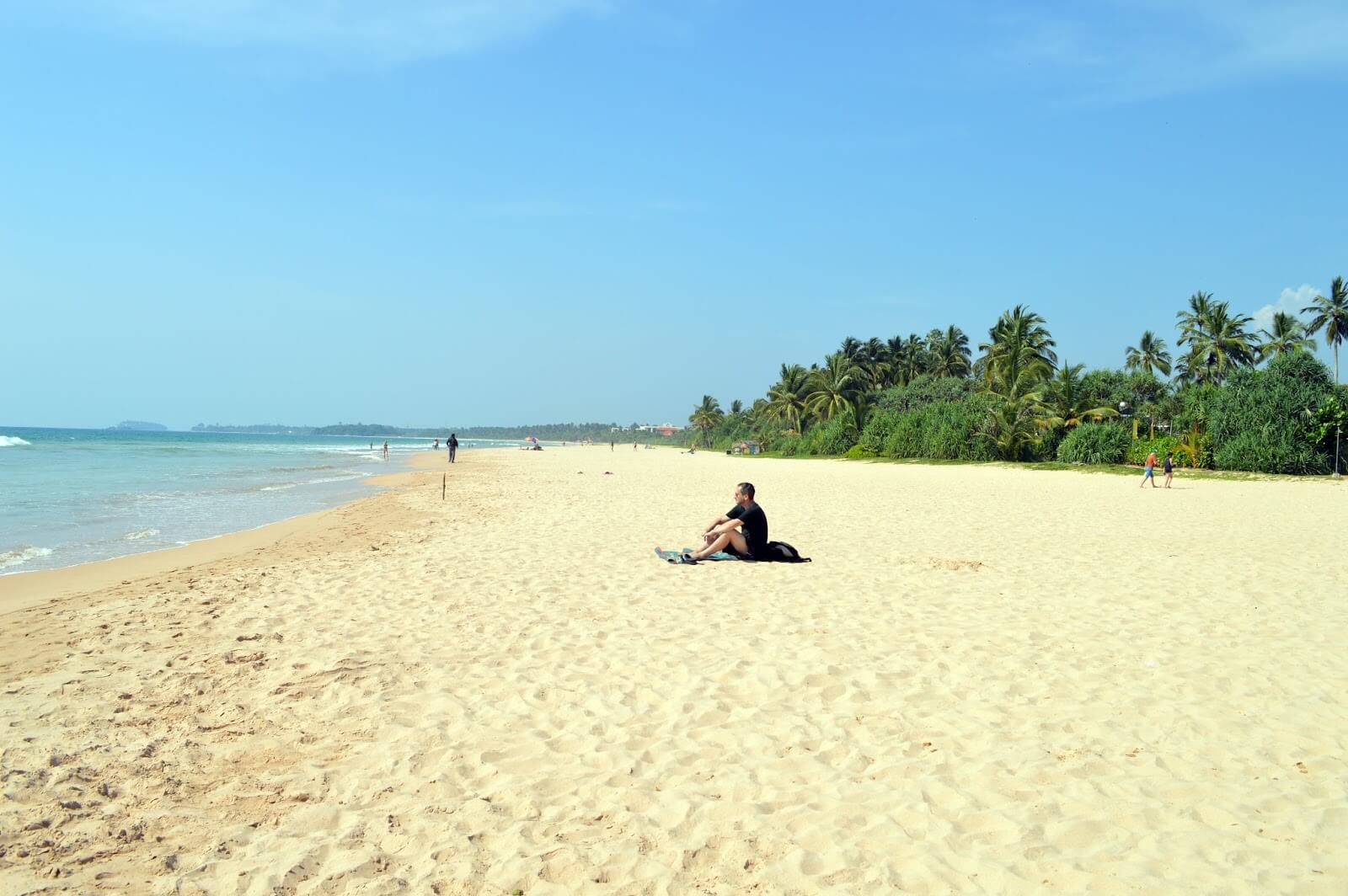 Beach in Alutgama village Alutgama Beach Strip