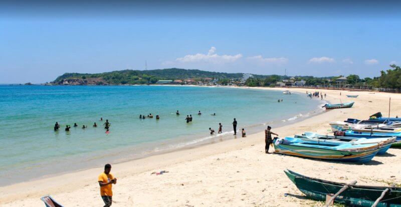 Sandy Beach in Trincomalee