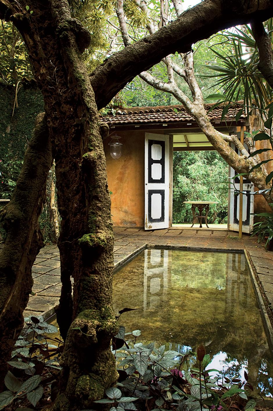 Lunuganga Estate in Sri Lanka Part of the garden at Lunuganga Manor