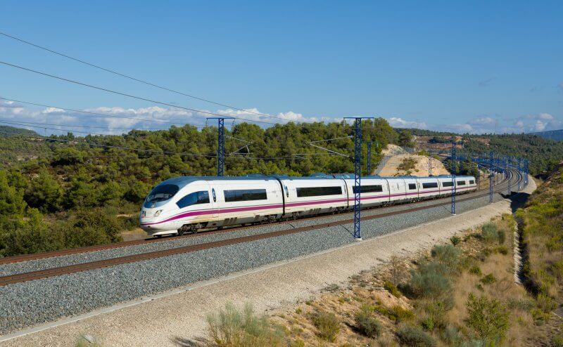 Train in Catalonia