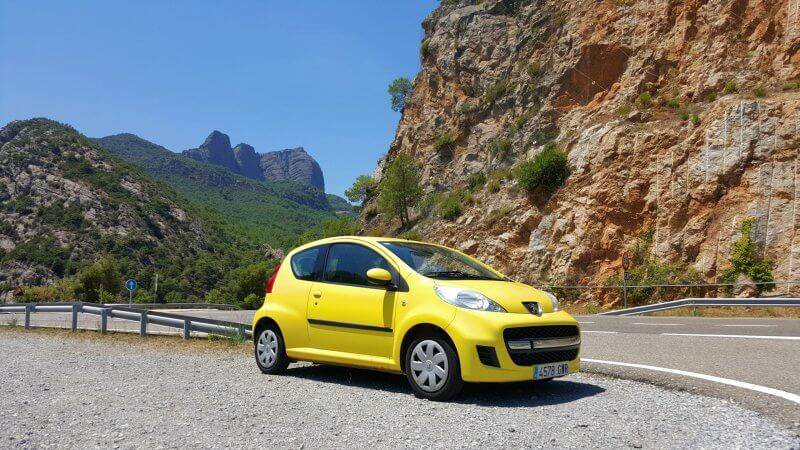 Car in Catalonia