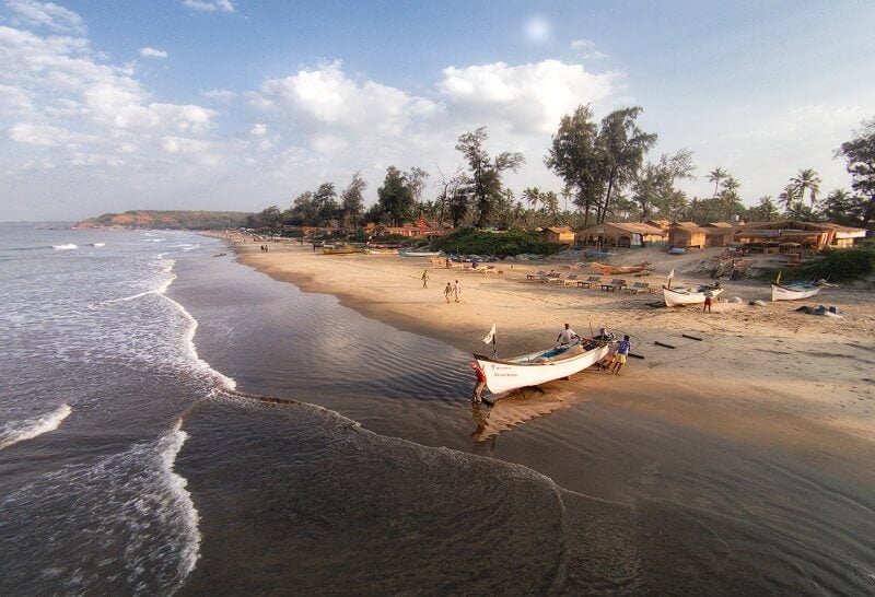 Arambol Beach view